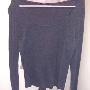 Women's Sweater Tops (Charcoal Grey/Red). $15 each/2 for $25